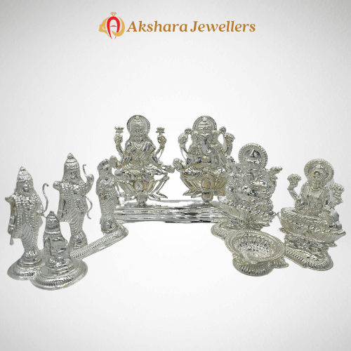 Silver Design, Silver Collection, Akshara Jewellers, Sydney Akshara Jewellers