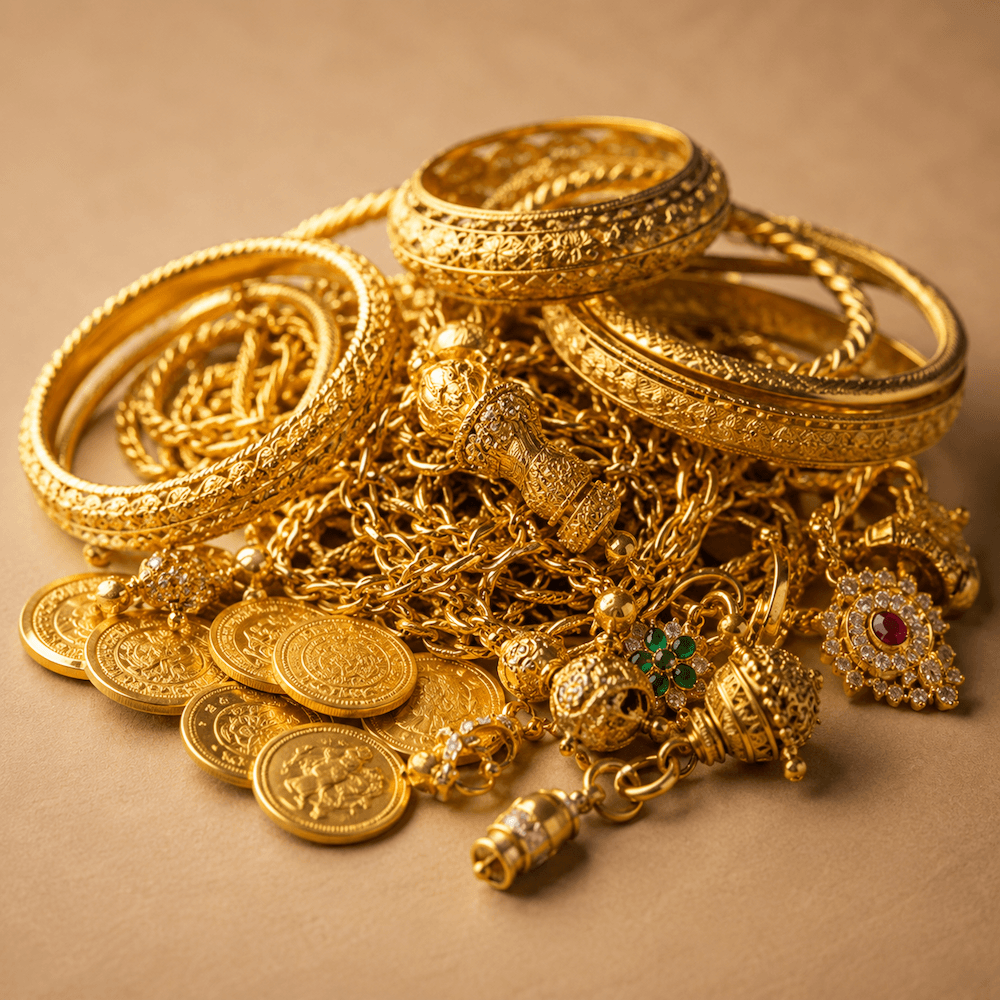 Gold jewellery assessment process for selling gold in Sydney