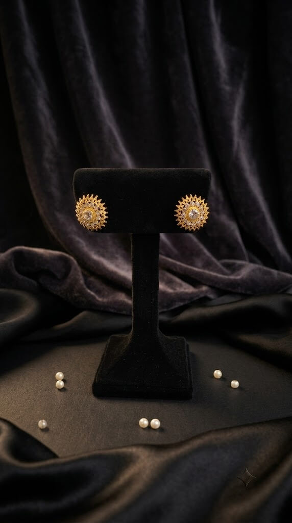 Traditional gold earrings available in Sydney