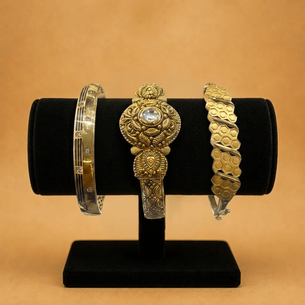 Custom gold bangle combination in Sydney
