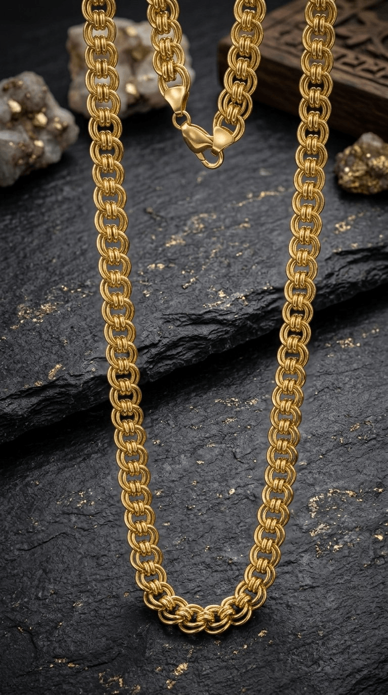 Delicate gold chain jewellery in Sydney