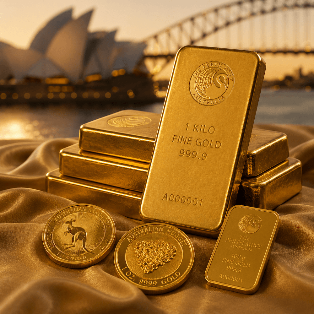 Gold bullion bars as a physical investment in gold